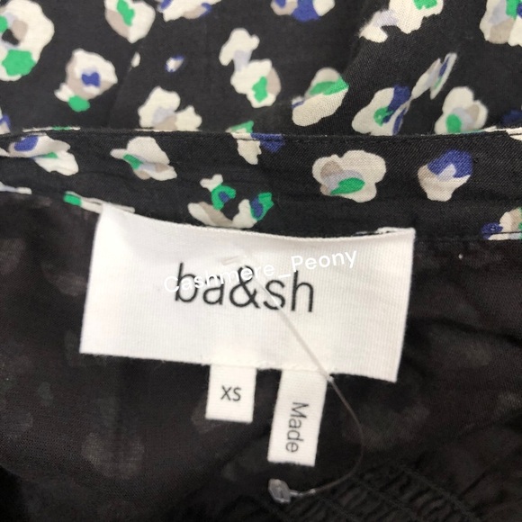 ba&sh Bowie Printed Midi Dress XS - Picture 12 of 12